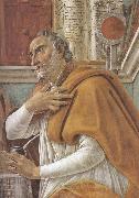 Sandro Botticelli Details of  St Augustine in his Study (mk36) France oil painting artist